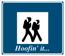 Hoofin'  It...