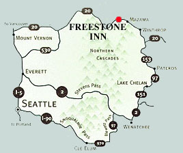 Freestone Inn Map