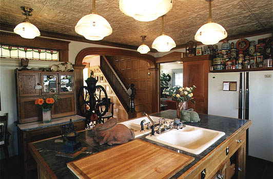 Our Gourmet Kitchen at Johnson Hertiage House